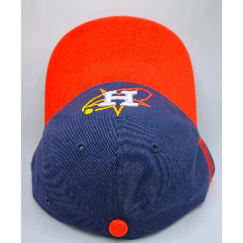 47 Brand Houston Astros MLB Baseball Cap Navy Orange Adjustable Hat OSFA